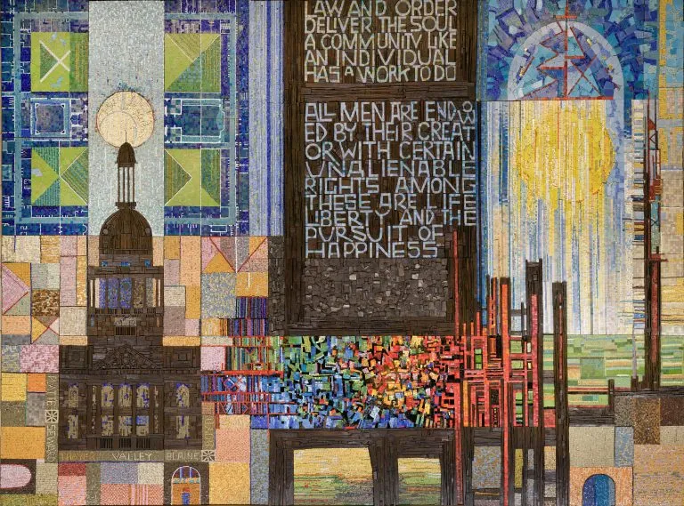 The Building of the Capitol by Reinhold Pieper Marxhausen